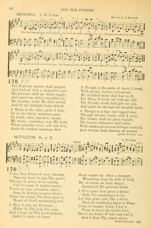 The Church Hymnary: a collection of hymns and tunes for public worship page 84