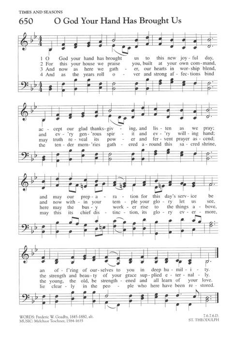 The Covenant Hymnal: a worshipbook page 685