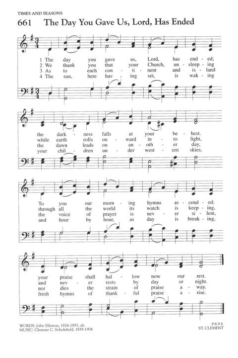 The Covenant Hymnal: a worshipbook page 697