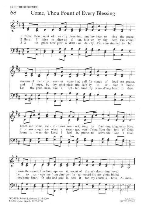 The Covenant Hymnal: a worshipbook page 76