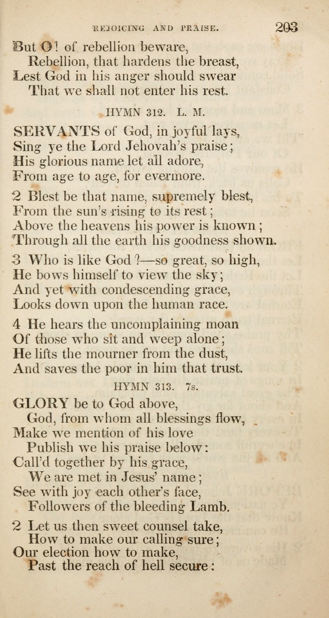 A Collection of Hymns, for the use of the Wesleyan Methodist Connection of America. page 206