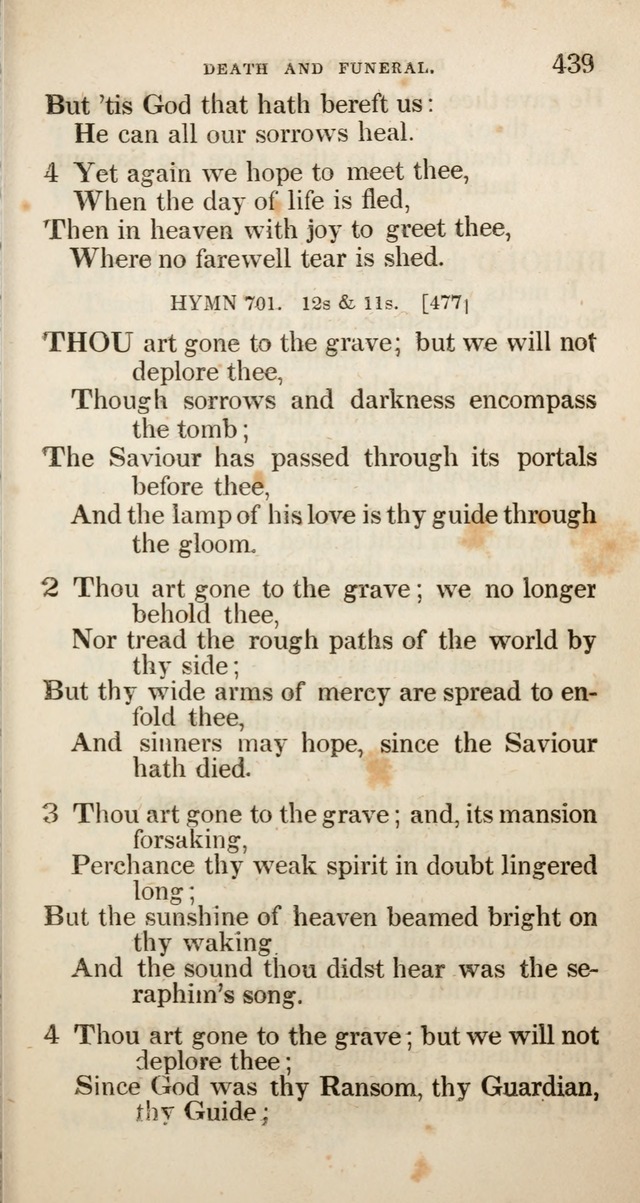A Collection of Hymns, for the use of the Wesleyan Methodist Connection of America. page 442