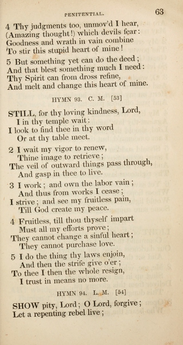A Collection of Hymns, for the use of the Wesleyan Methodist Connection of America. page 66