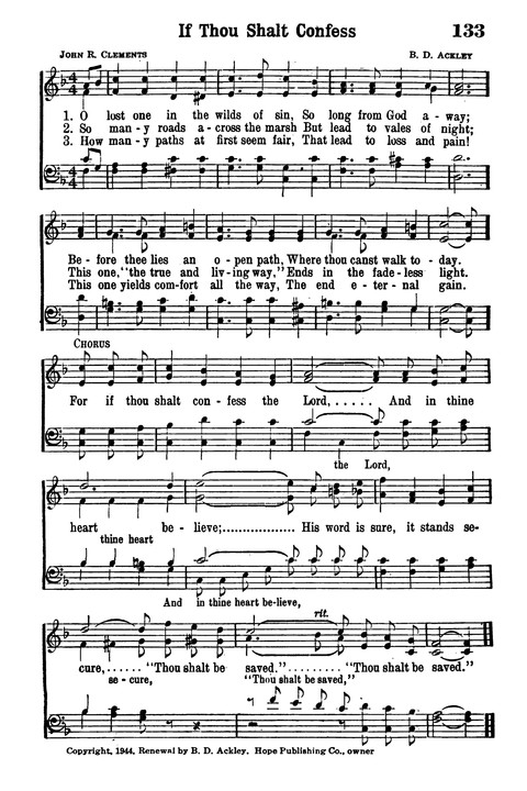 Choice Hymns of the Faith page 121