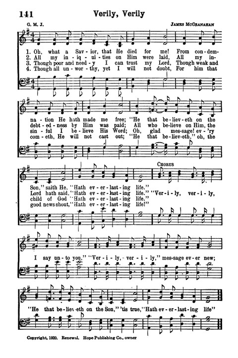 Choice Hymns of the Faith page 128