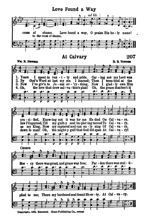 Choice Hymns of the Faith page 193