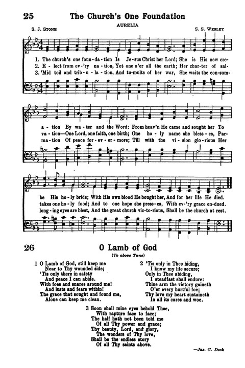Choice Hymns of the Faith page 22