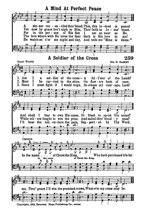Choice Hymns of the Faith page 237