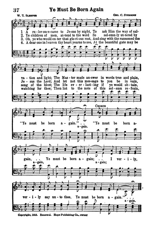 Choice Hymns of the Faith page 32