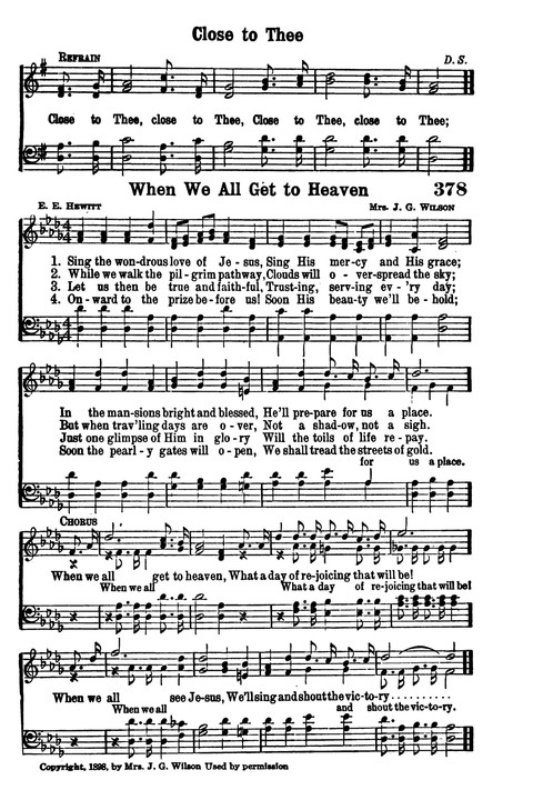 Choice Hymns of the Faith page 327