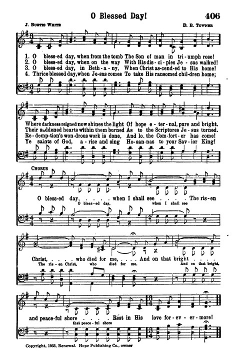 Choice Hymns of the Faith page 351