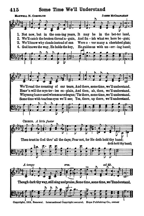 Choice Hymns of the Faith page 360