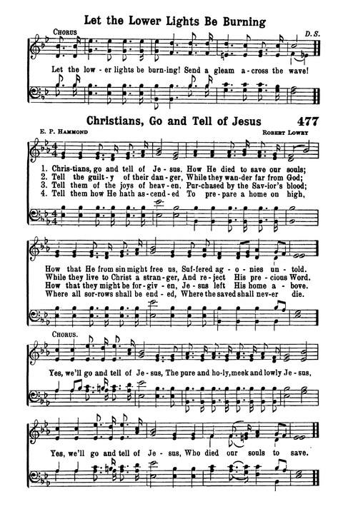 Choice Hymns of the Faith page 407