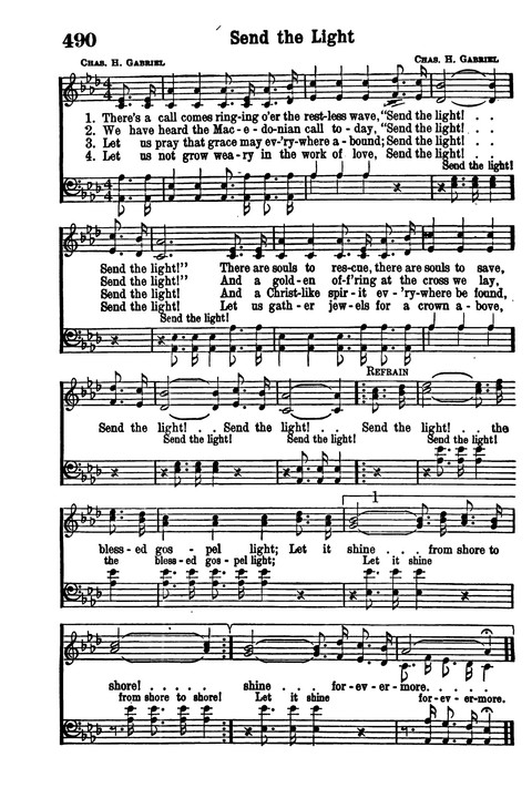 Choice Hymns of the Faith page 420