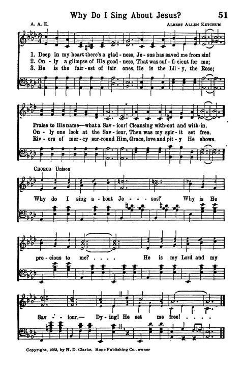 Choice Hymns of the Faith page 45