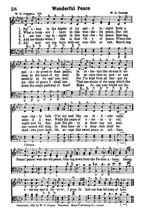 Choice Hymns of the Faith page 50