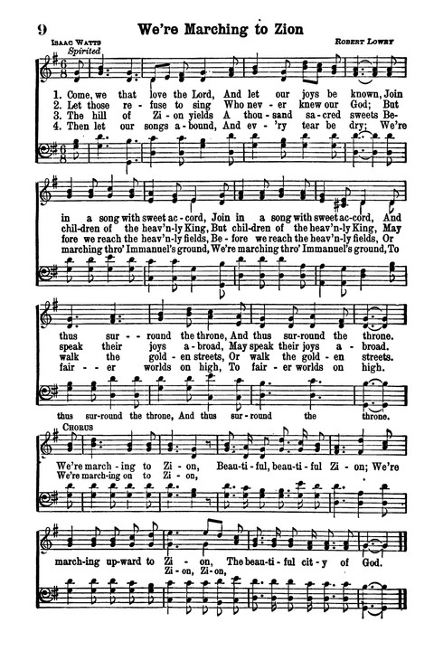Choice Hymns of the Faith page 8