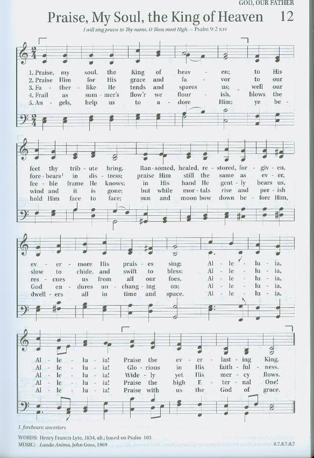 The Christian Life Hymnal page 13