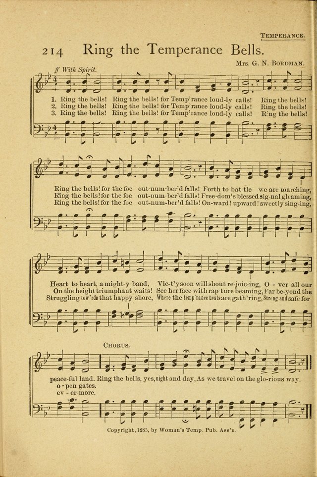 Christian Life Songs: for Sunday school, praise and prayer meeting, congregational singing, Christian Endeavor meetings, special meetings, choir & home page 168