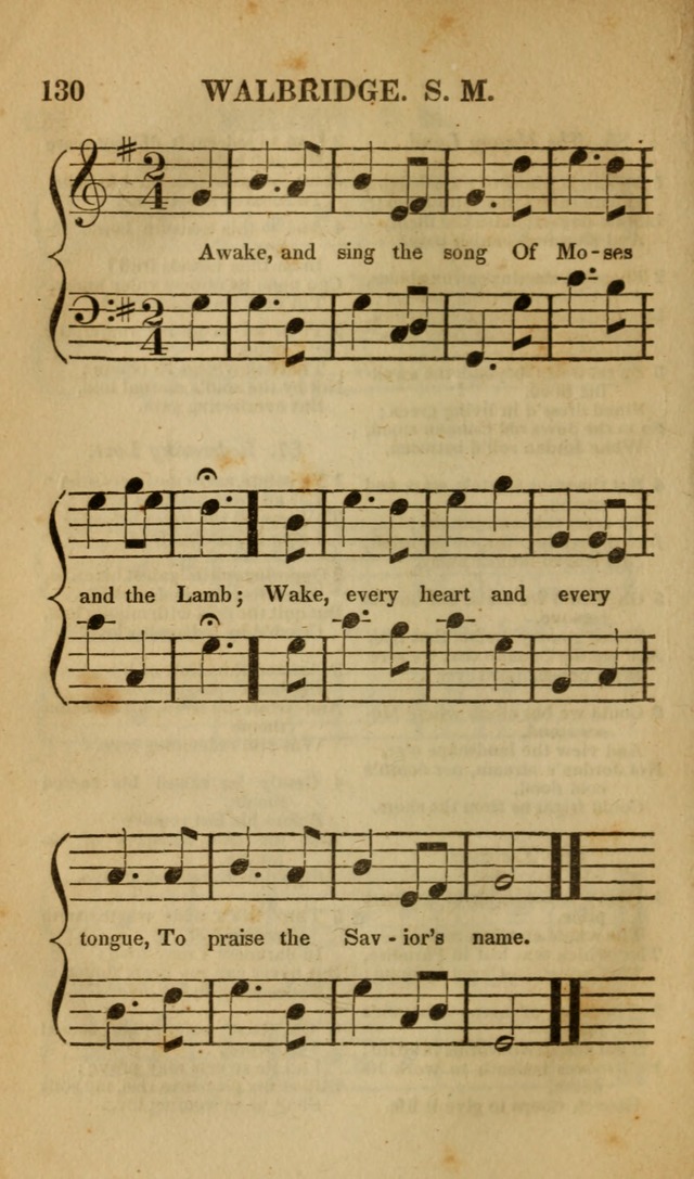 The Christian Lyre: Vol I (8th ed. rev.) page 130