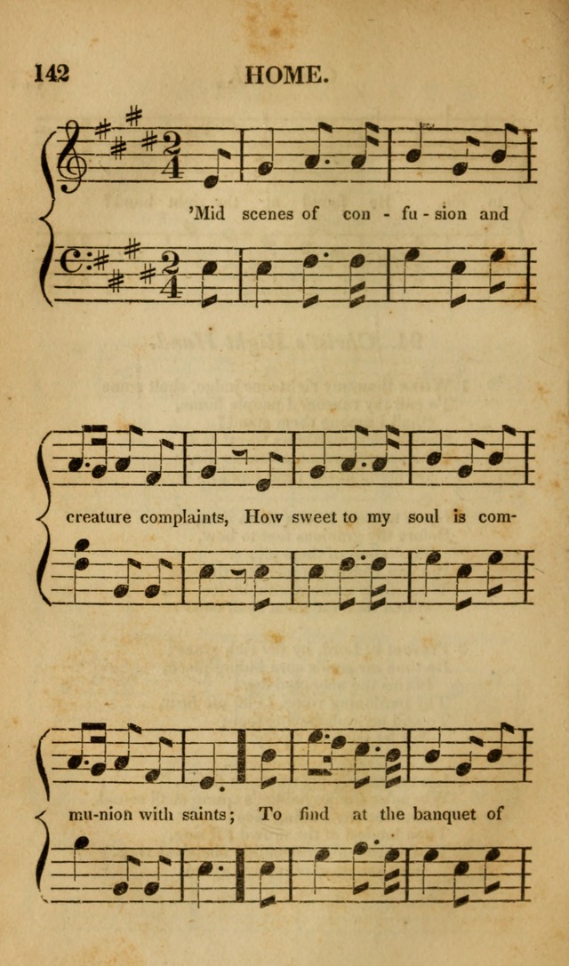 The Christian Lyre: Vol I (8th ed. rev.) page 142