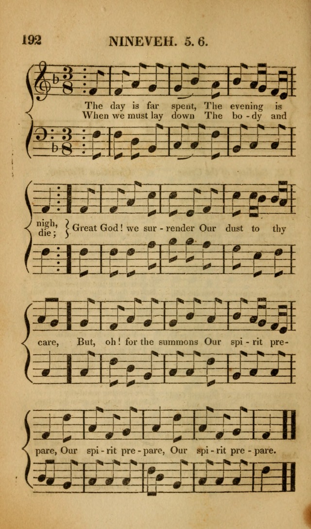 The Christian Lyre: Vol I (8th ed. rev.) page 192
