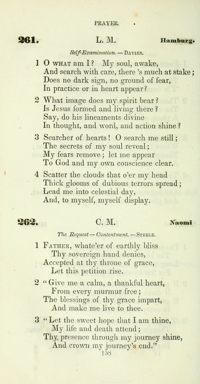 The Christian Melodist: a new collection of hymns for social religious worship page 160