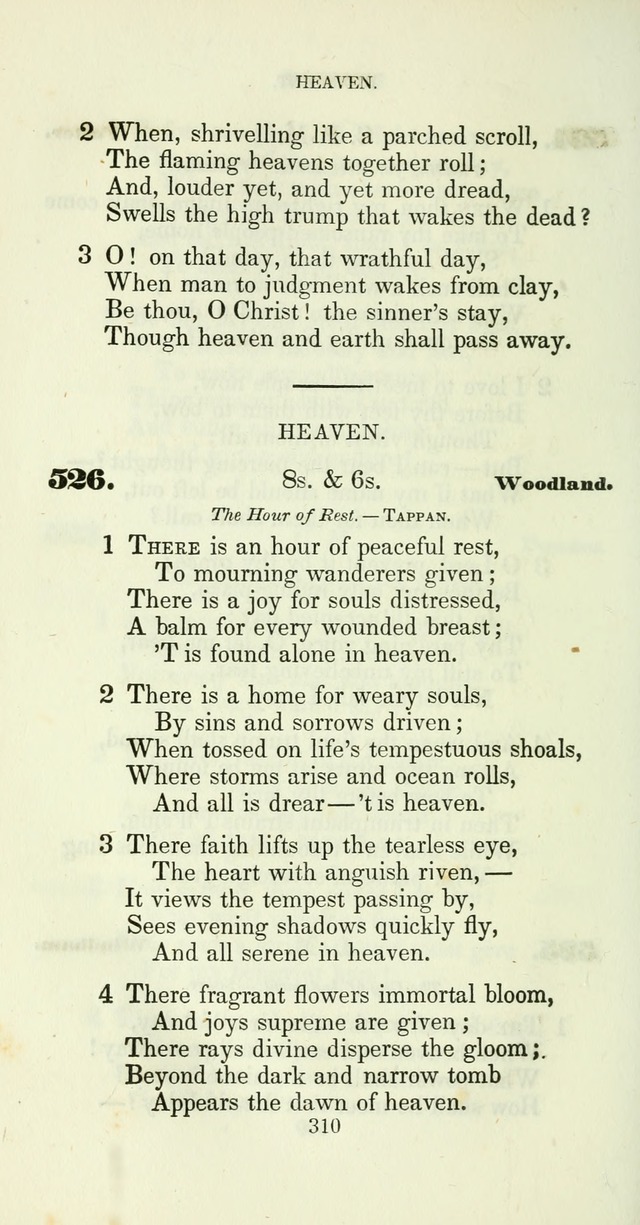 The Christian Melodist: a new collection of hymns for social religious worship page 314