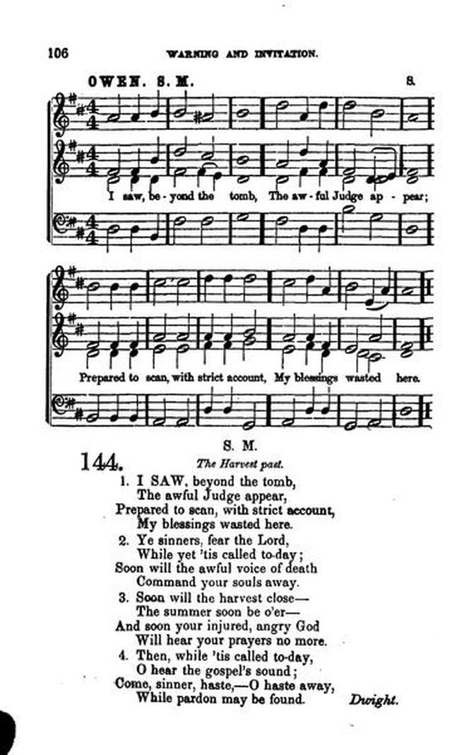 Christian Melodies: a selection of hymns and tunes designed for social and private worship in the lecture-room and the family (2nd ed.) page 105