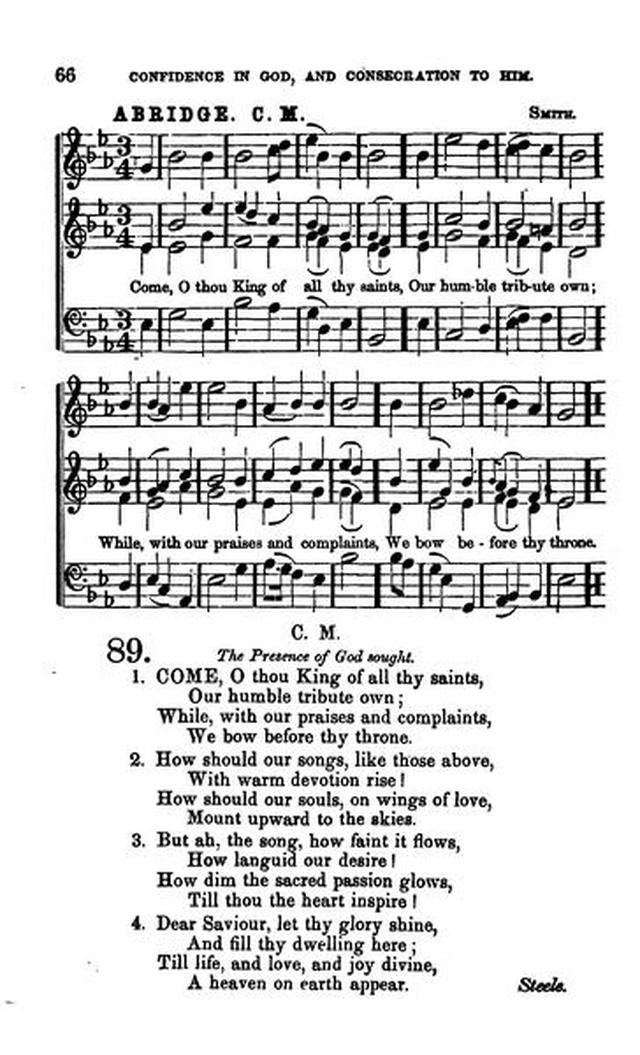 Christian Melodies: a selection of hymns and tunes designed for social and private worship in the lecture-room and the family (2nd ed.) page 65