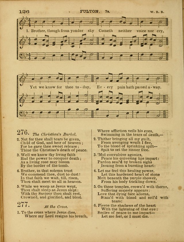 Cottage Melodies; a hymn and tune book, for prayer and social meetings and the home circle page 133