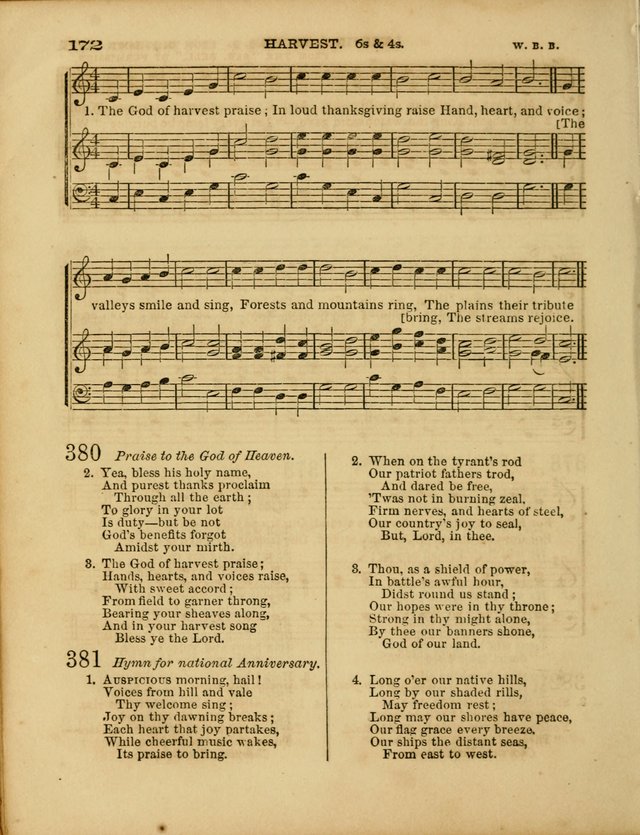 Cottage Melodies; a hymn and tune book, for prayer and social meetings and the home circle page 179