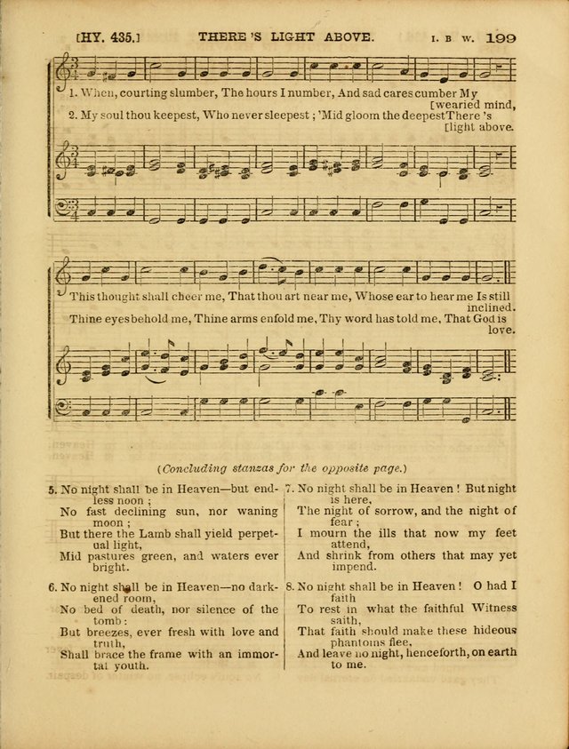 Cottage Melodies; a hymn and tune book, for prayer and social meetings and the home circle page 206