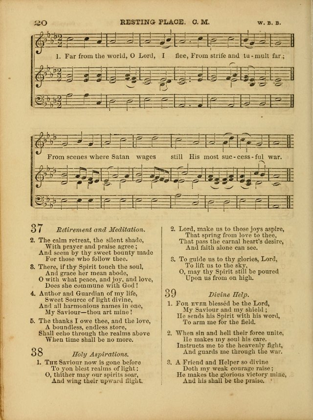 Cottage Melodies; a hymn and tune book, for prayer and social meetings and the home circle page 27