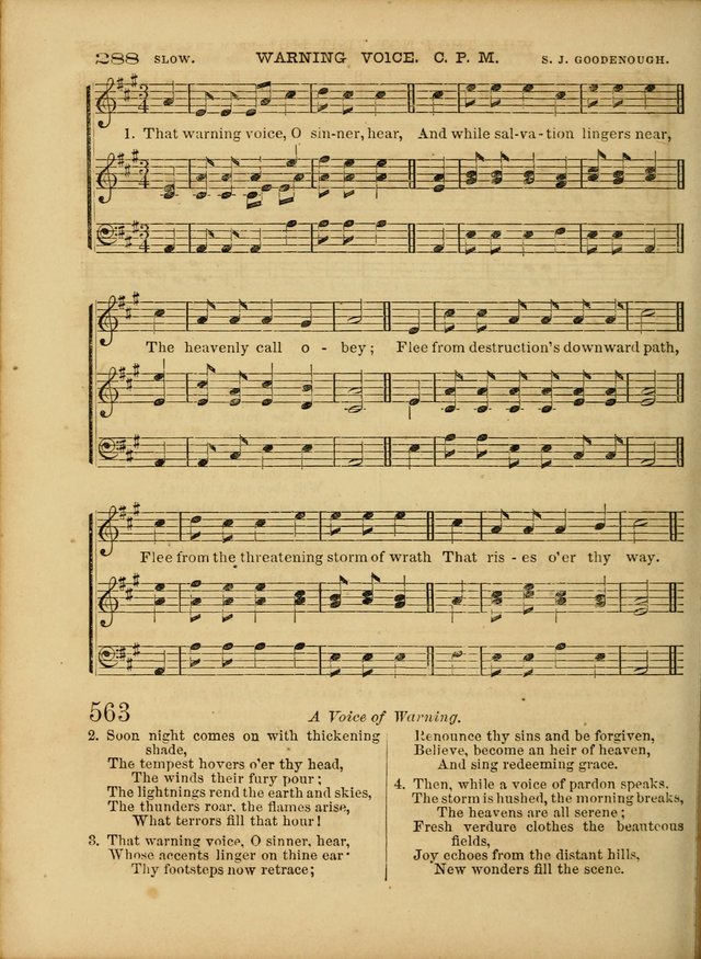 Cottage Melodies; a hymn and tune book, for prayer and social meetings and the home circle page 295