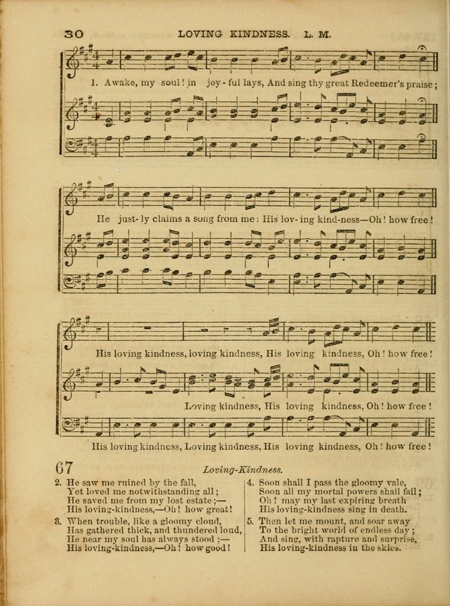 Cottage Melodies; a hymn and tune book, for prayer and social meetings and the home circle page 37