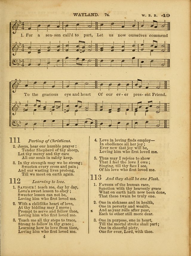 Cottage Melodies; a hymn and tune book, for prayer and social meetings and the home circle page 56