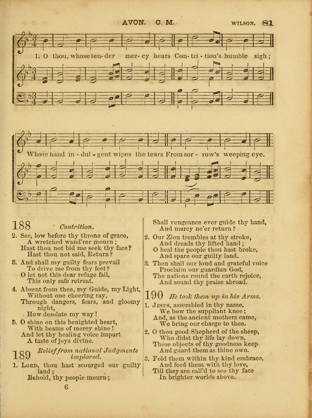 Cottage Melodies; a hymn and tune book, for prayer and social meetings and the home circle page 88