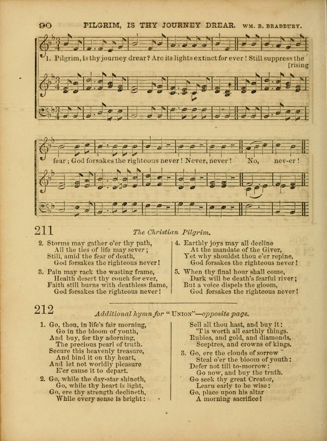Cottage Melodies; a hymn and tune book, for prayer and social meetings and the home circle page 97
