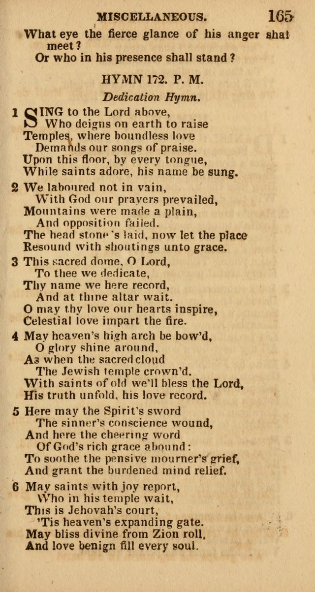 The Camp-Meeting Chorister: or, a collection of hymns and spiritual songs, for the pious of all denominations. To be sung at camp meetings, during revivals of religion, and on other occasions page 167