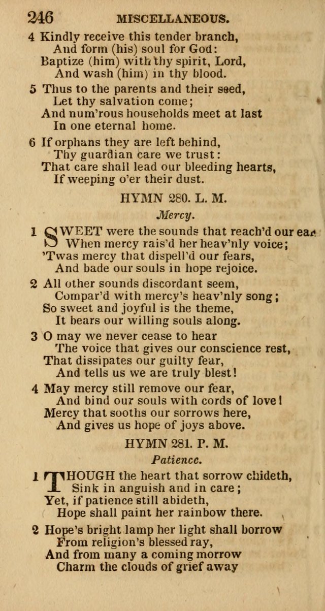 The Camp-Meeting Chorister: or, a collection of hymns and spiritual songs, for the pious of all denominations. To be sung at camp meetings, during revivals of religion, and on other occasions page 248