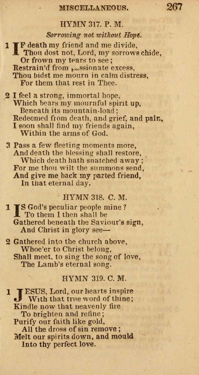 The Camp-Meeting Chorister: or, a collection of hymns and spiritual songs, for the pious of all denominations. To be sung at camp meetings, during revivals of religion, and on other occasions page 269