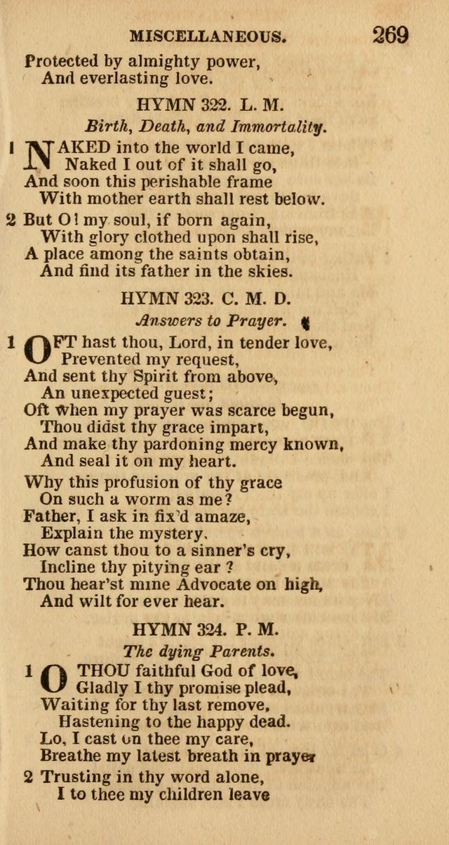 The Camp-Meeting Chorister: or, a collection of hymns and spiritual songs, for the pious of all denominations. To be sung at camp meetings, during revivals of religion, and on other occasions page 271