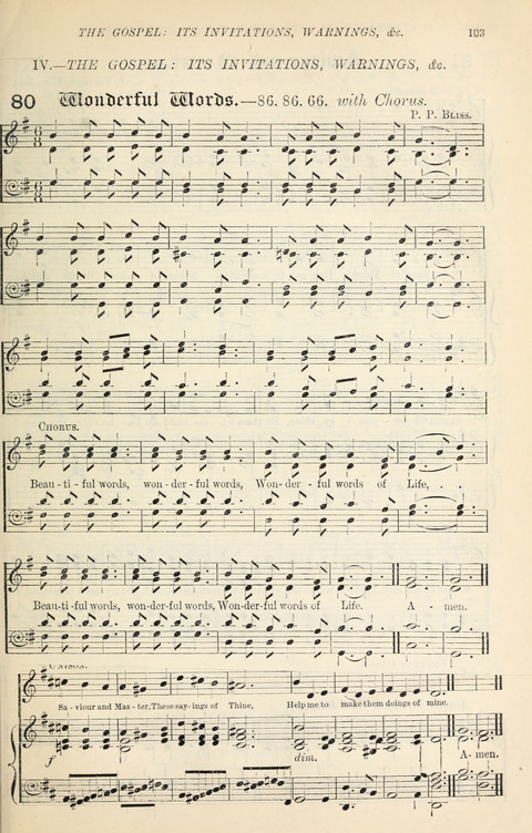 The Congregational Mission Hymnal: and Week-night service book page 101