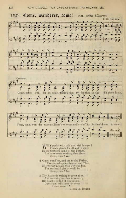 The Congregational Mission Hymnal: and Week-night service book page 142