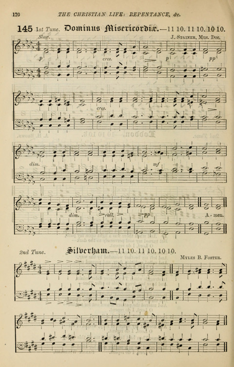 The Congregational Mission Hymnal: and Week-night service book page 164