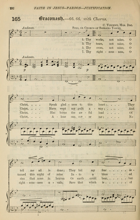 The Congregational Mission Hymnal: and Week-night service book page 186