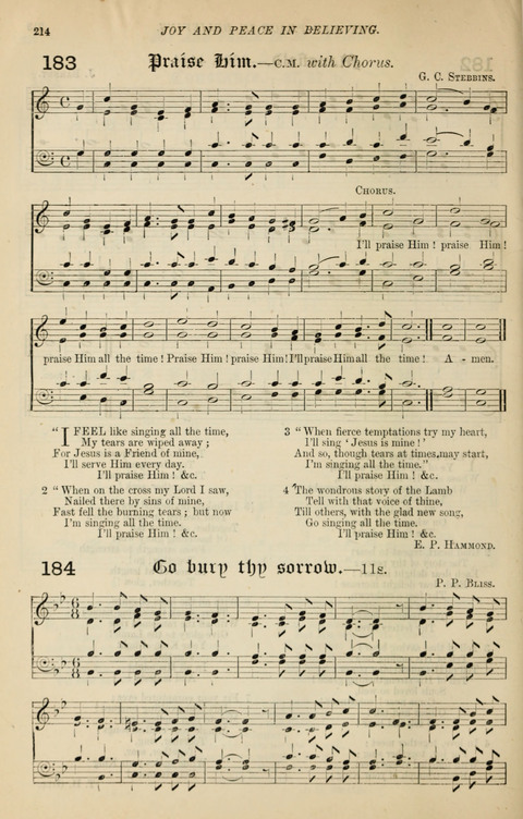 The Congregational Mission Hymnal: and Week-night service book page 208