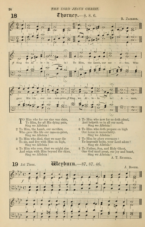 The Congregational Mission Hymnal: and Week-night service book page 24