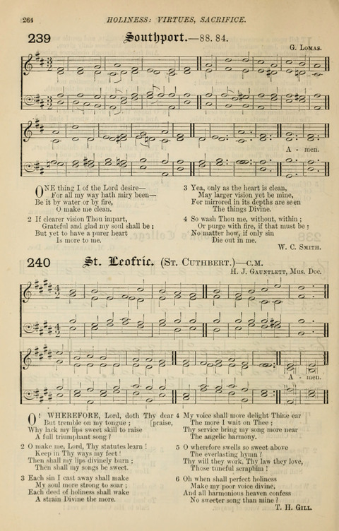 The Congregational Mission Hymnal: and Week-night service book page 258